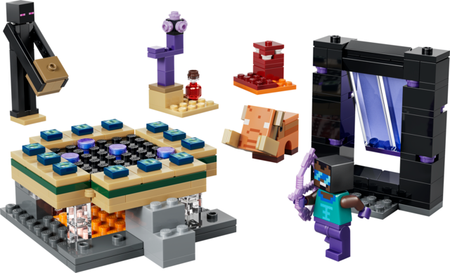 LEGO® Minecraft® Nether & End Portal Journey