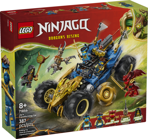 LEGO® NINJAGO® Jay's Transforming Car