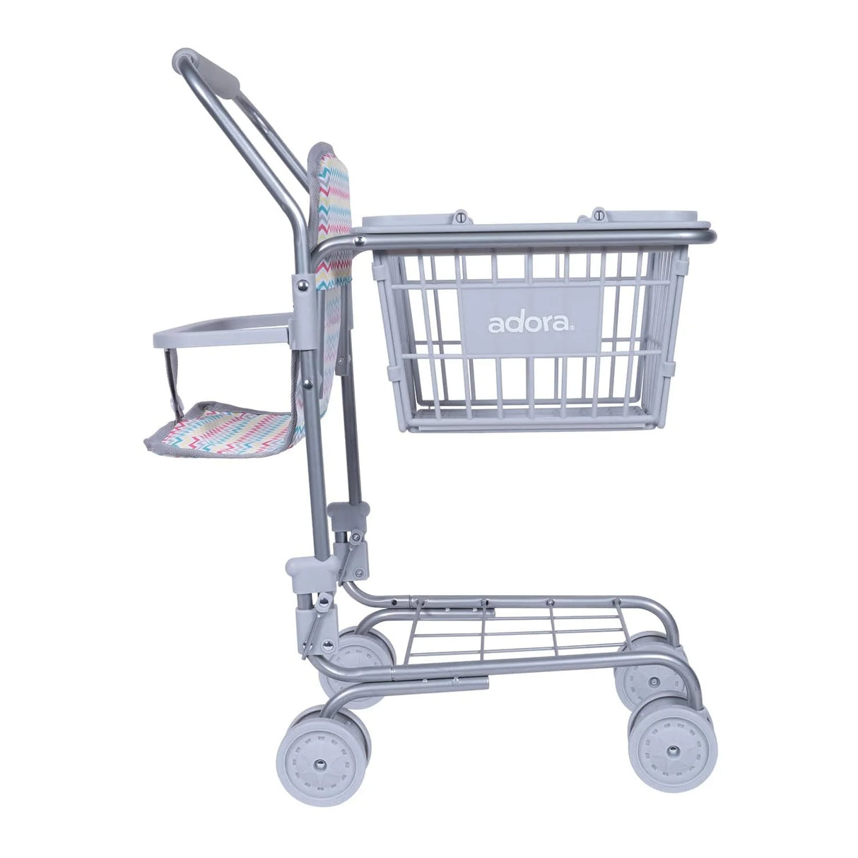 Adora Shopping Cart Rainbow Zig Zag