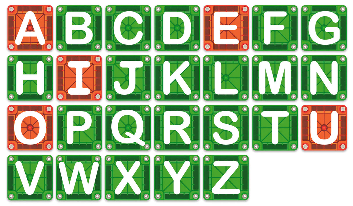 Magna-Tiles® Learn Letters Micromags