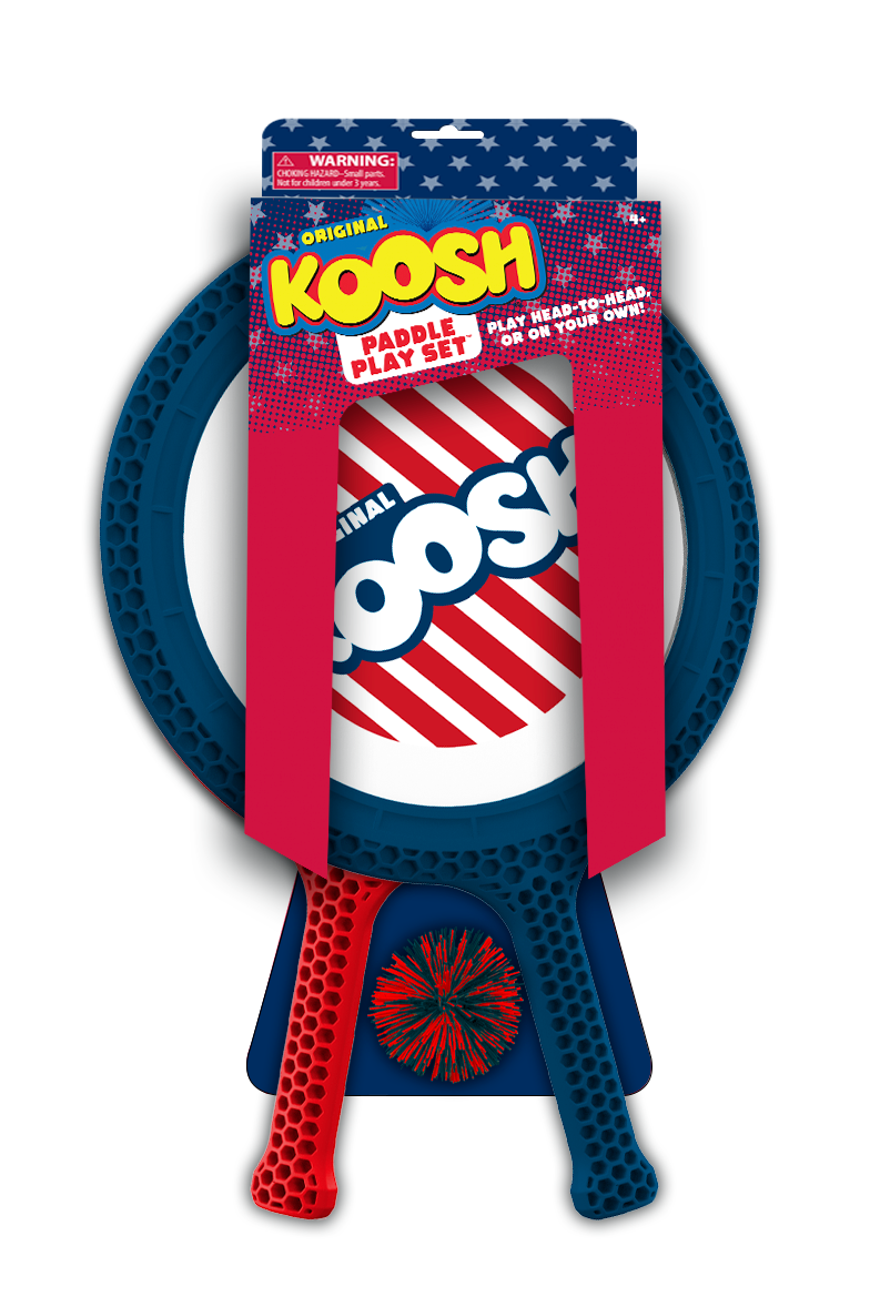 Americana Koosh Paddle Set