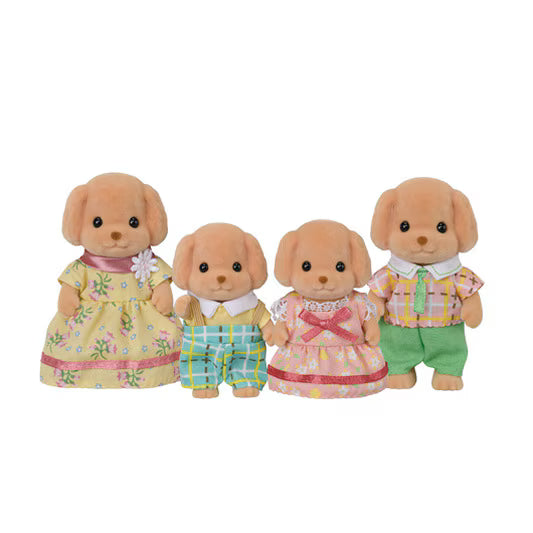 Toy Poodle Family Calico Critters