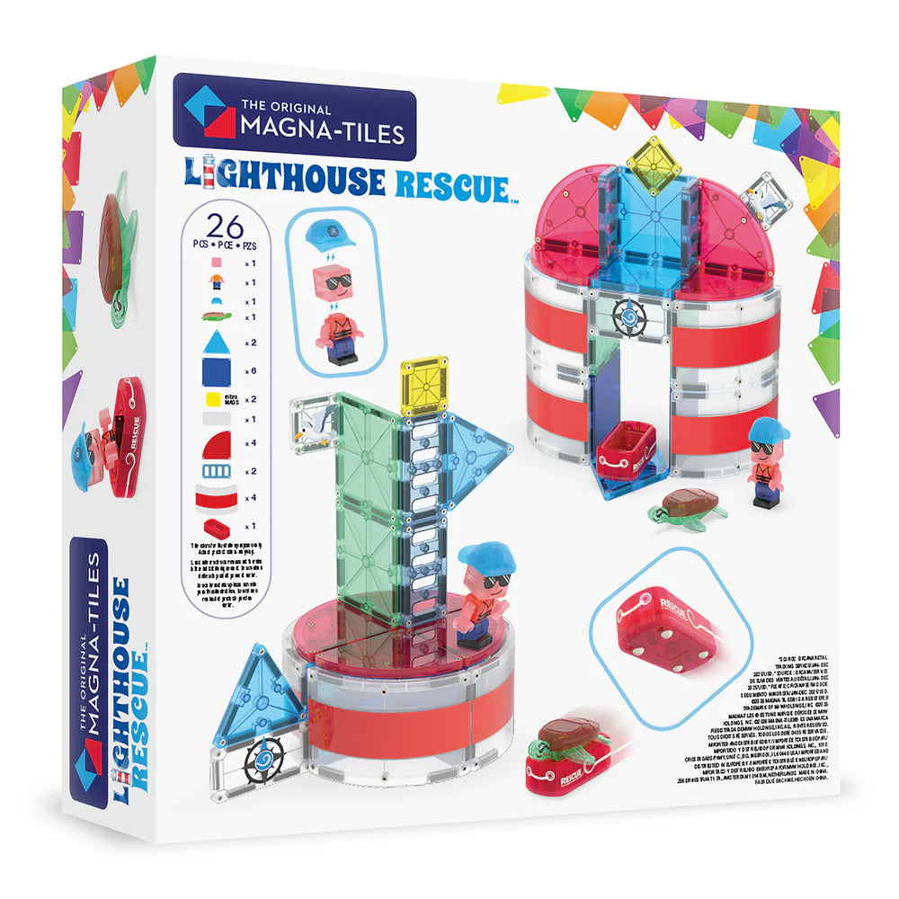 Magna-Tiles® Lighthouse Rescue 26 piece Set