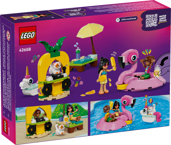 LEGO® Friends Unicorn & Flamingo Pool Party
