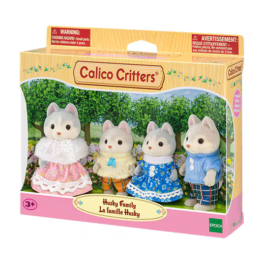 Calico Critters Husky Family