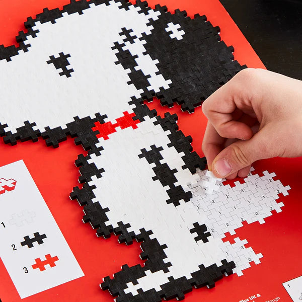 Plus-Plus Peanuts Snoopy Puzzle By Number