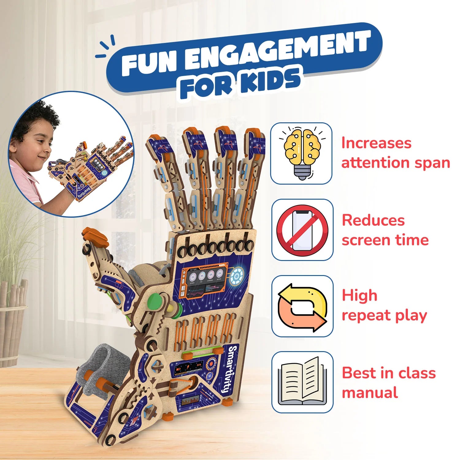 Smartivity Mechanical Hand Kit