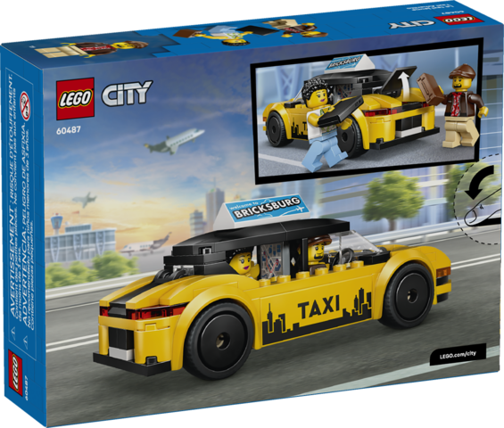 LEGO® City Yellow Taxi