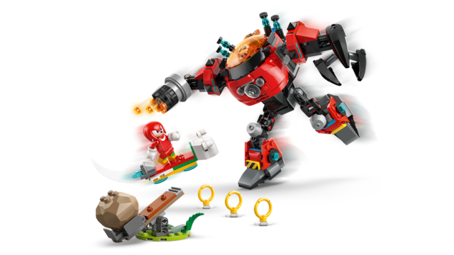 LEGO® Sonic the Hedgehog™ Knuckles vs. Dr Eggman Crusher Mech