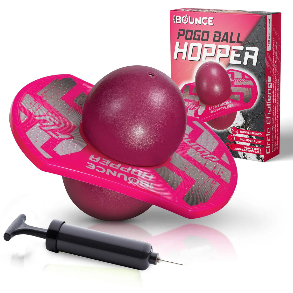 Pink Pogo Ball Hopper