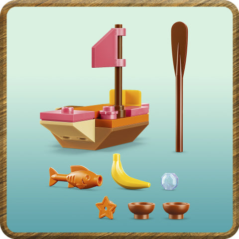 LEGO® Disney Moana Village House & Boat