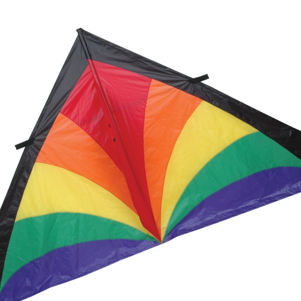 9 ft. Delta Kite - Rainbow Bursts