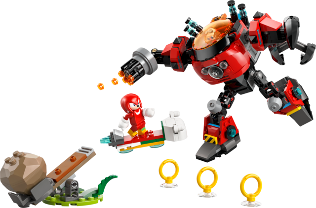 LEGO® Sonic the Hedgehog™ Knuckles vs. Dr Eggman Crusher Mech