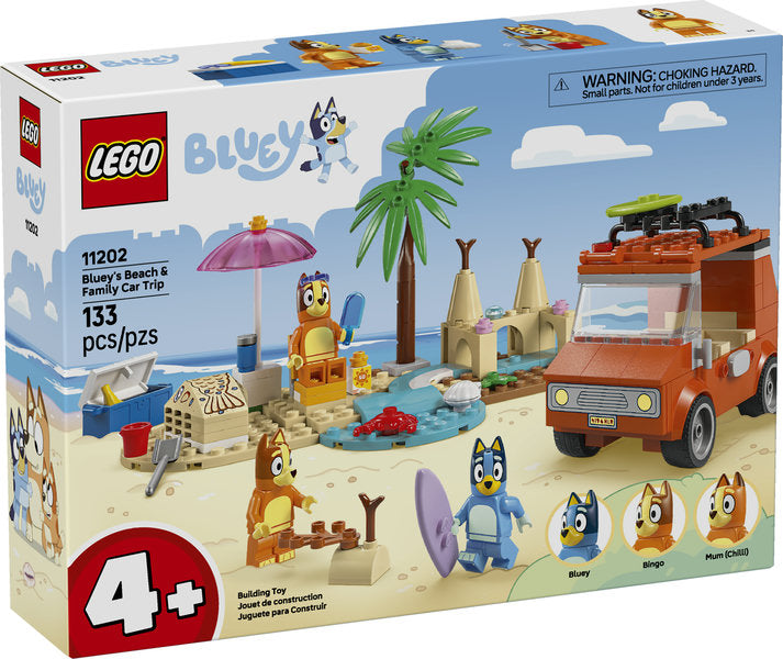 LEGO®  Blueys Beach & Family Car Trip