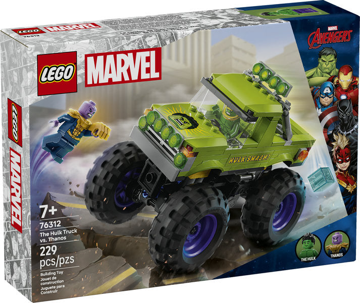 LEGO Marvel Hulk Truck Vs Thanos