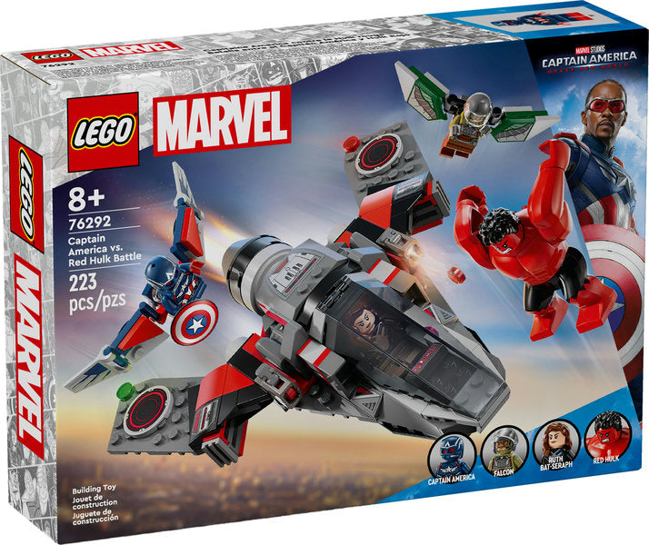LEGO® Marvel Captain America vs. Red Hulk Battle