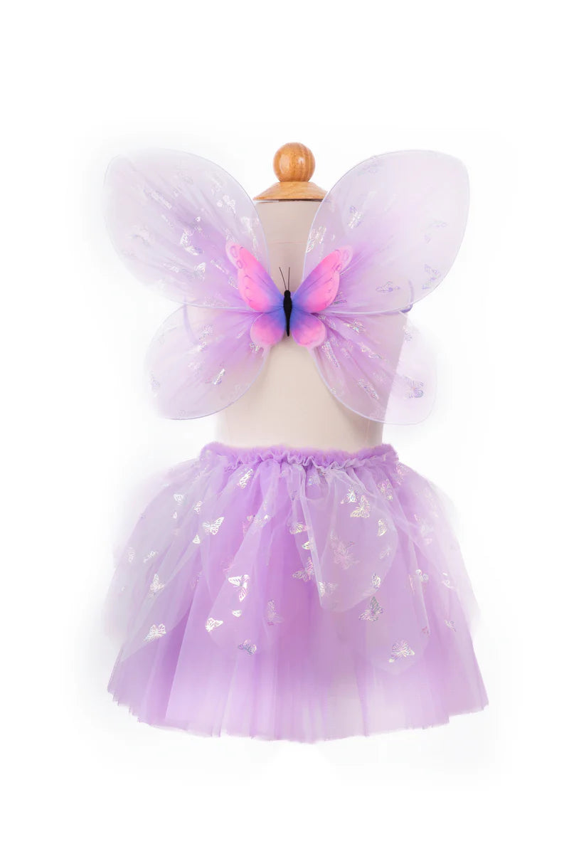 Purple Flutter Butterfly Skirt Wings Size 4-6