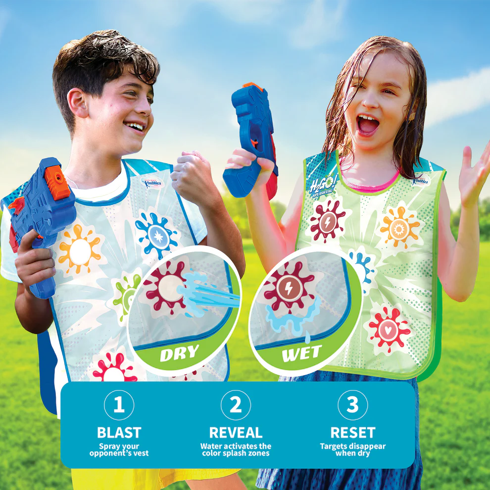 H2 Go Splash Tag With Color Reveal Vests