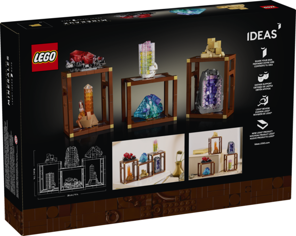 LEGO® Ideas Mineral Collection