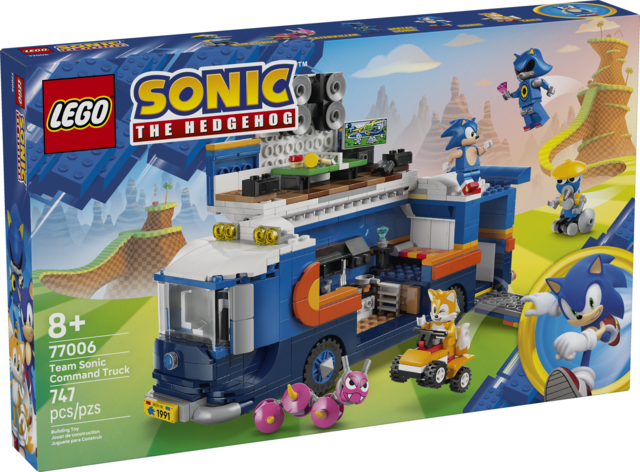 LEGO® Sonic the Hedgehog™ Team Sonic Command Truck