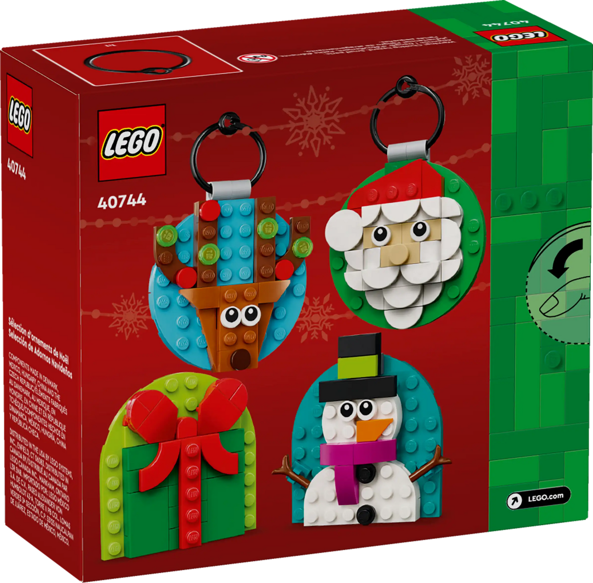 LEGO® Christmas Ornament Selection