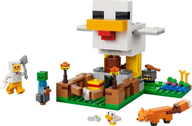 LEGO® Minecraft® Chicken Farm