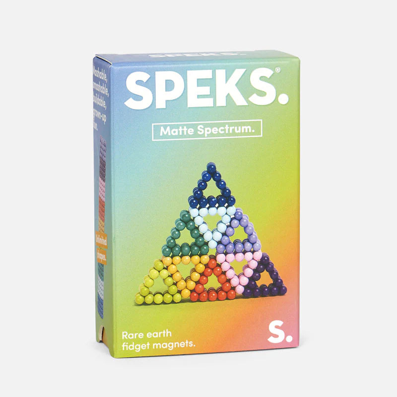 Speks Matte Spectrum 432 Fidget Magnets
