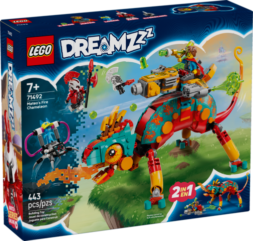 LEGO® DREAMZzz™ Mateo’s Fire Chameleon