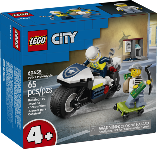 LEGO® City Police Motorcycle Chase
