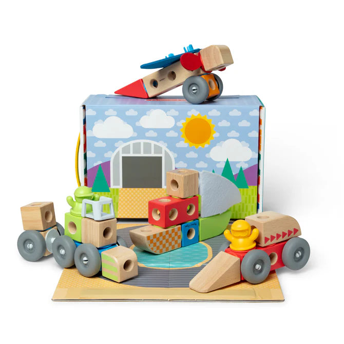 Blockables Vehicles Play Set
