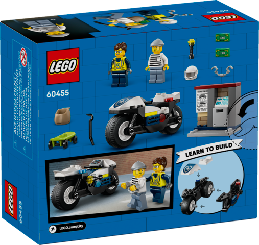 LEGO® City Police Motorcycle Chase