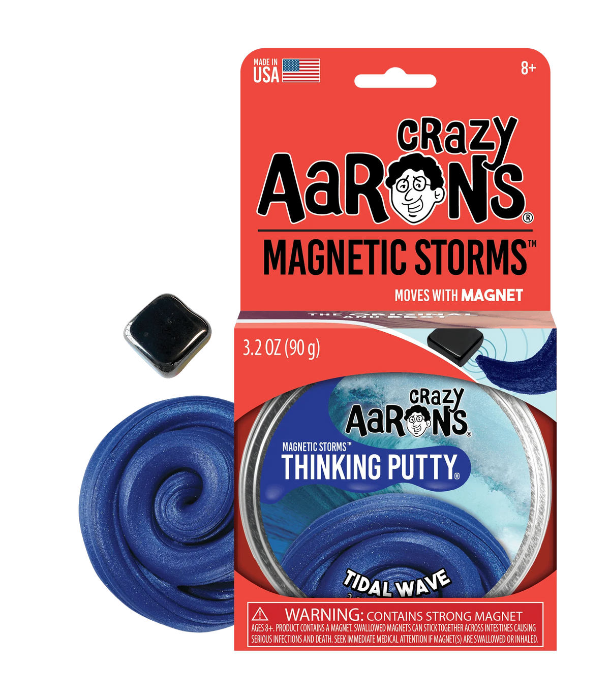 Tidal Wave Magnetic Thinking Putty