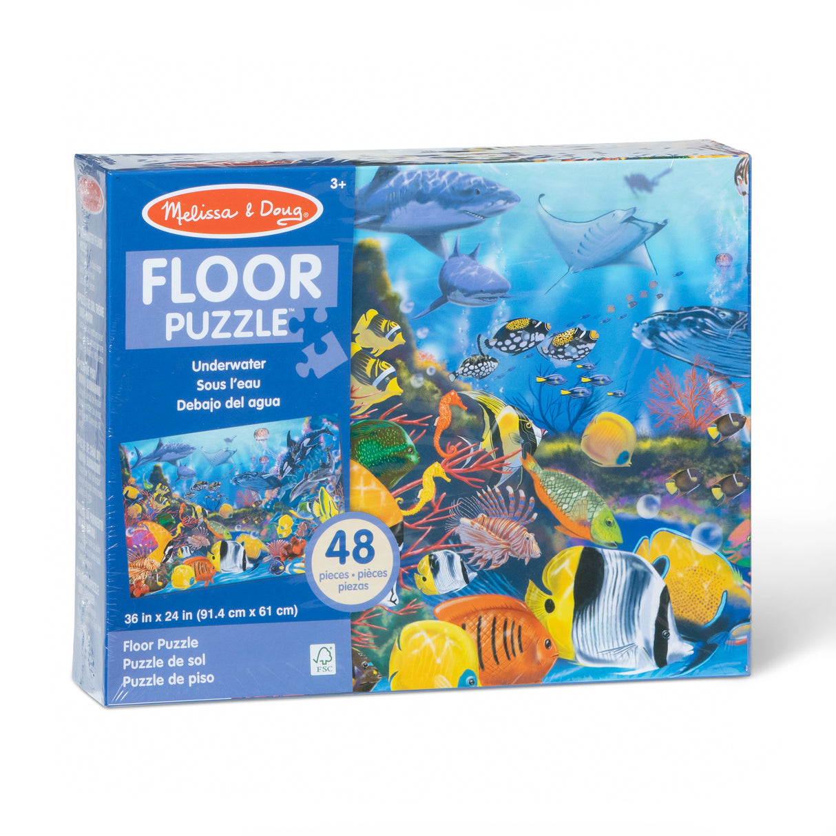 48 pc Underwater Floor Puzzle