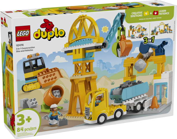 LEGO® DUPLO® 3 In1 Construction Site Vehicles