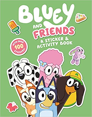 Bluey and Friends Sticker Activity Book