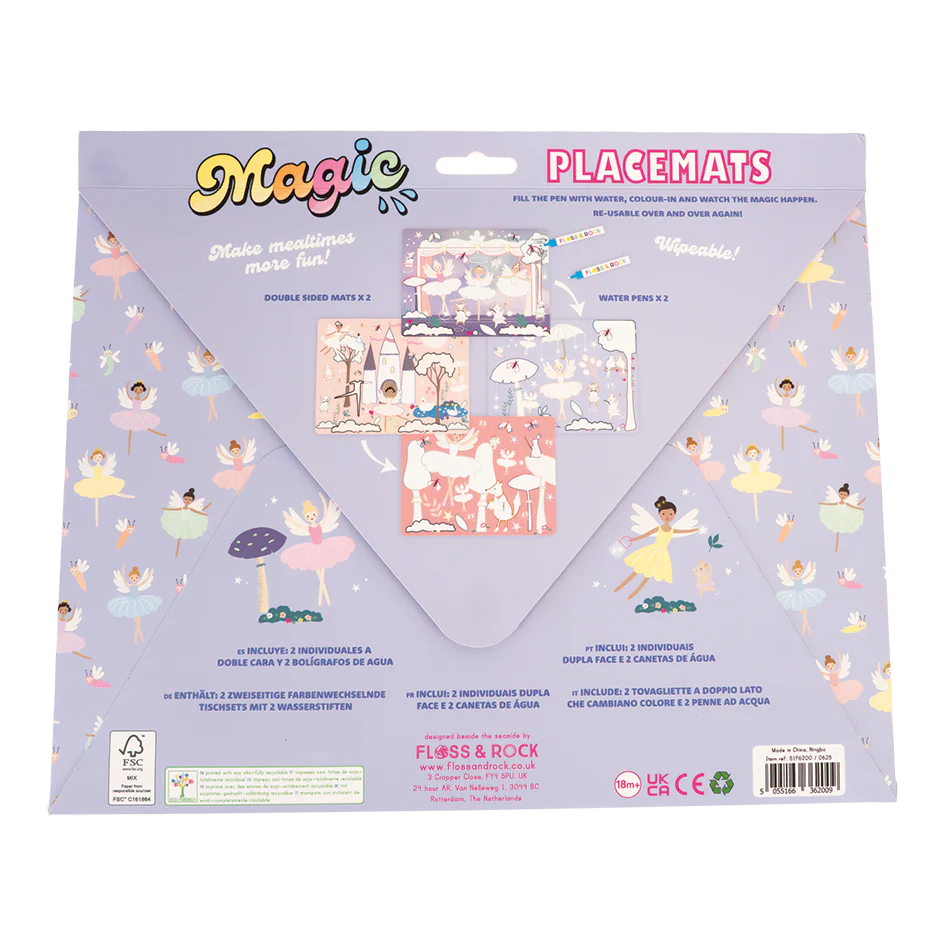 Magic Water Placemats Enchanted