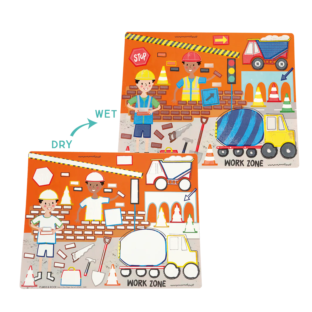 Magic Water Placemat Construction
