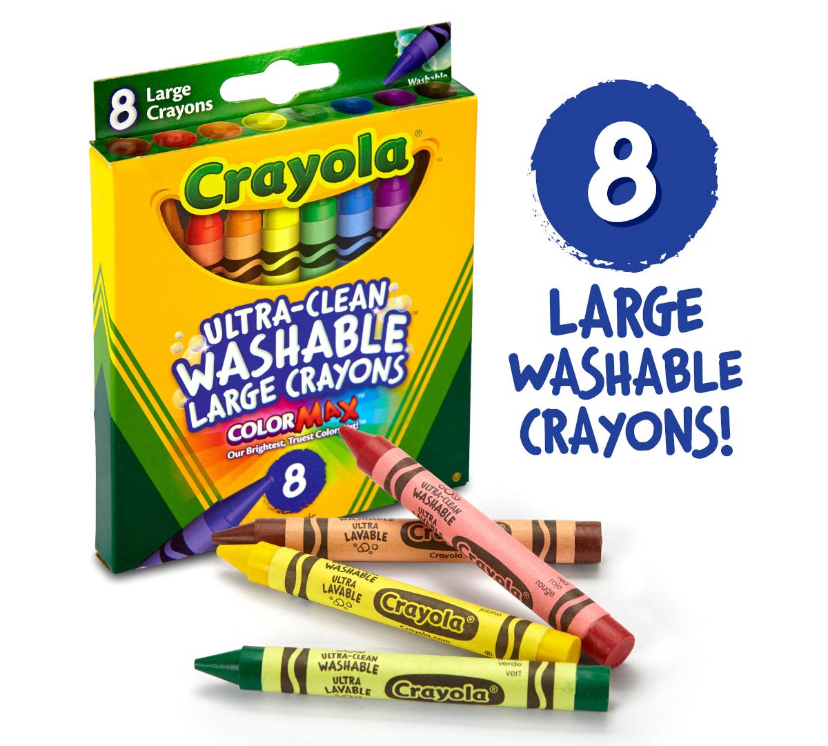 Crayola Large Washable Crayons