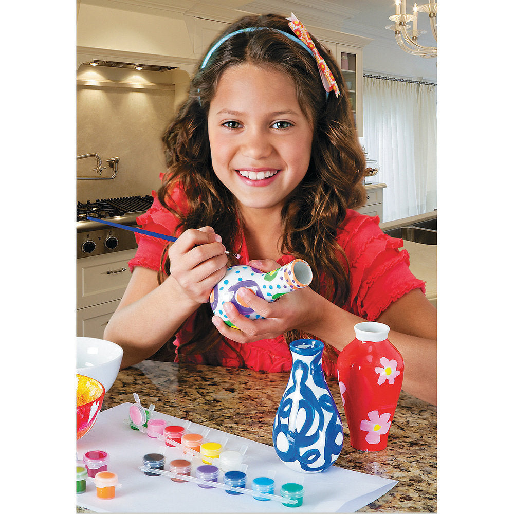 Paint Your Own Porcelain Vases