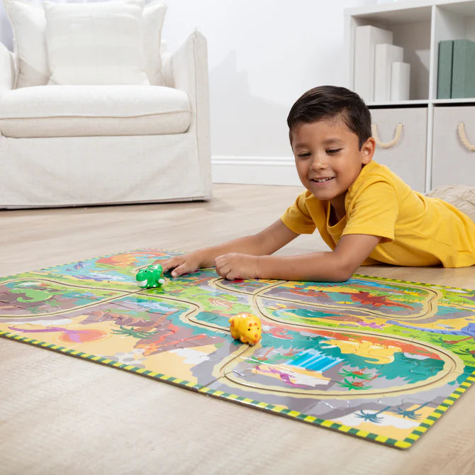 48 pc Dinosaur Adventure Tracks Floor Puzzle