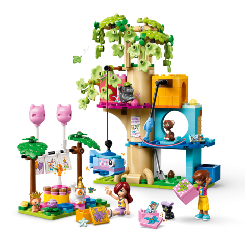 LEGO® Friends Cat Birthday Party & Tree House