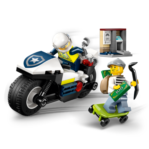 LEGO® City Police Motorcycle Chase