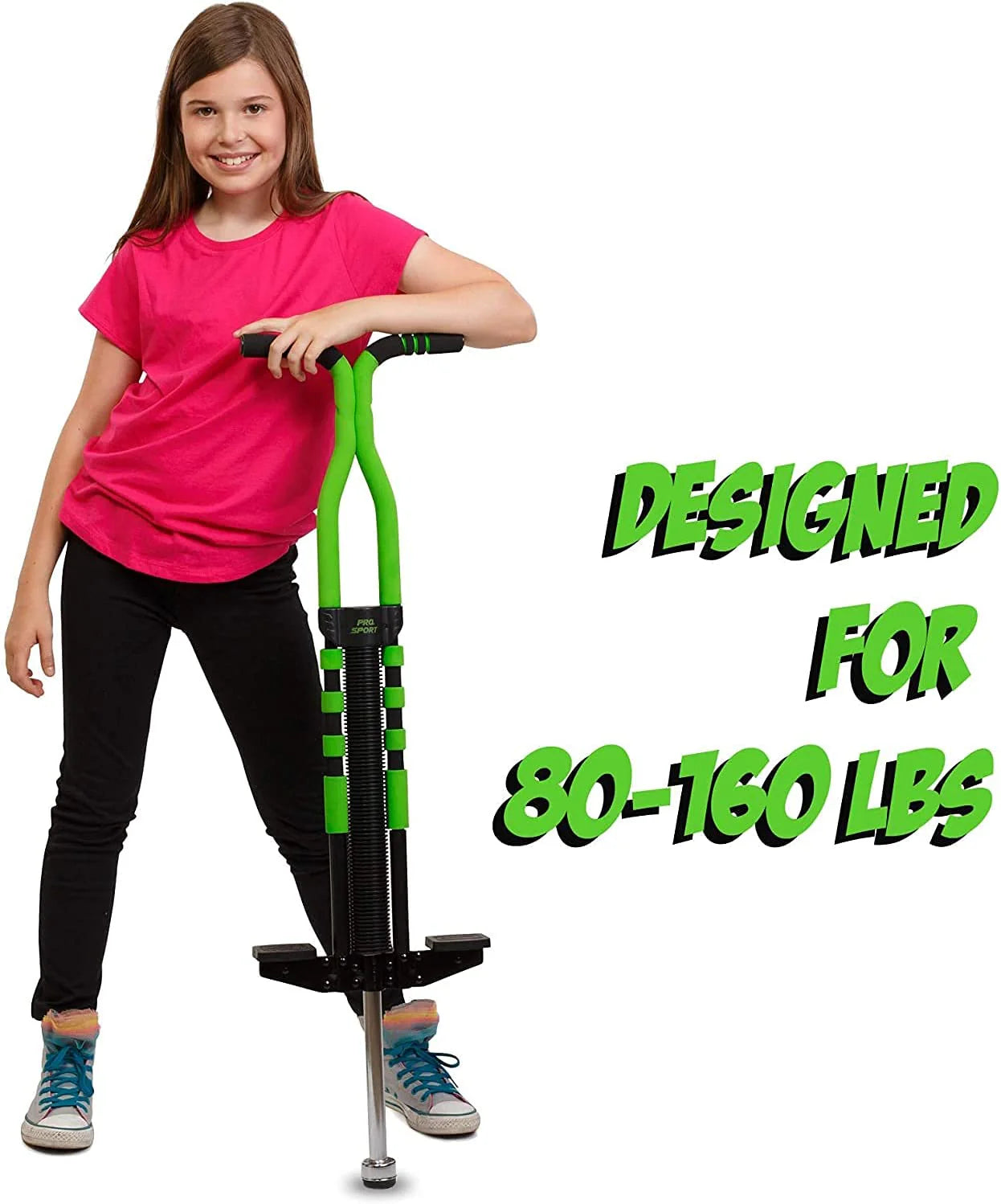 Pro Sport Pogo Stick Black & Charcoal
