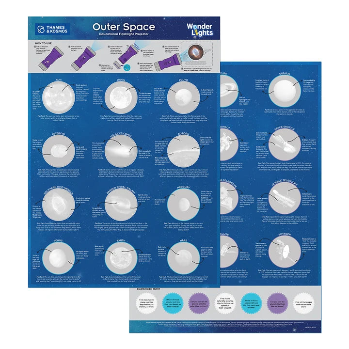 Outer Space Wonder Lights Flashlight