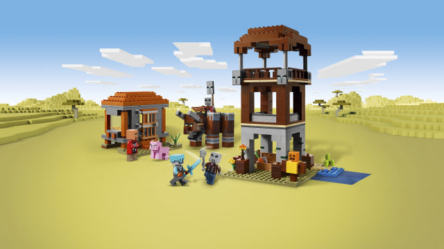 LEGO® Minecraft® The Pillager Outpost and Ravager
