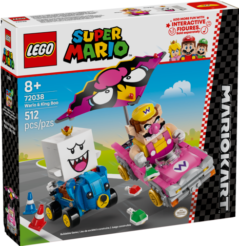 LEGO® Super Mario™: Mario Kart™ – Wario & King Boo