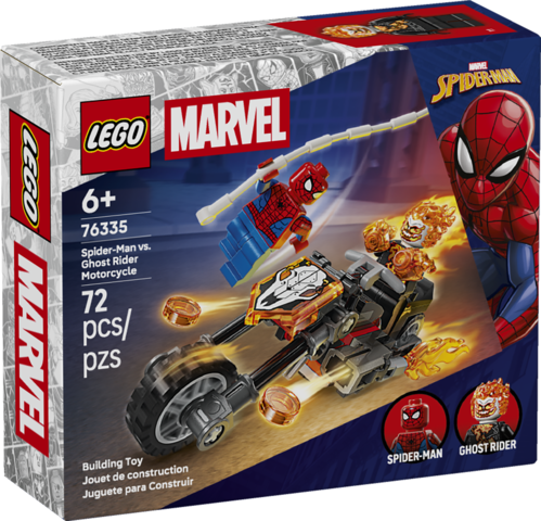 LEGO® Marvel Spider-Man vs. Ghost Rider Motorcycle