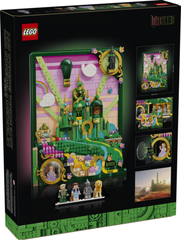 LEGO® Wicked Emerald City Wall Art