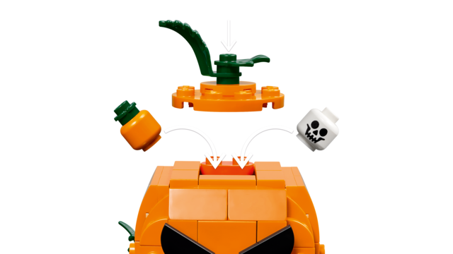 LEGO® Jack-O’-Lantern Pickup Truck