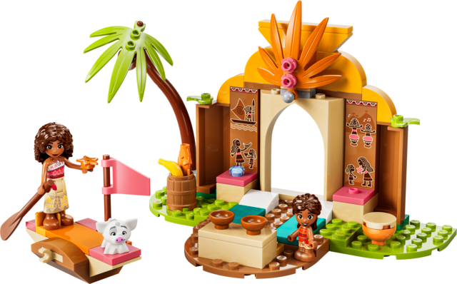 LEGO® Disney Moana Village House & Boat